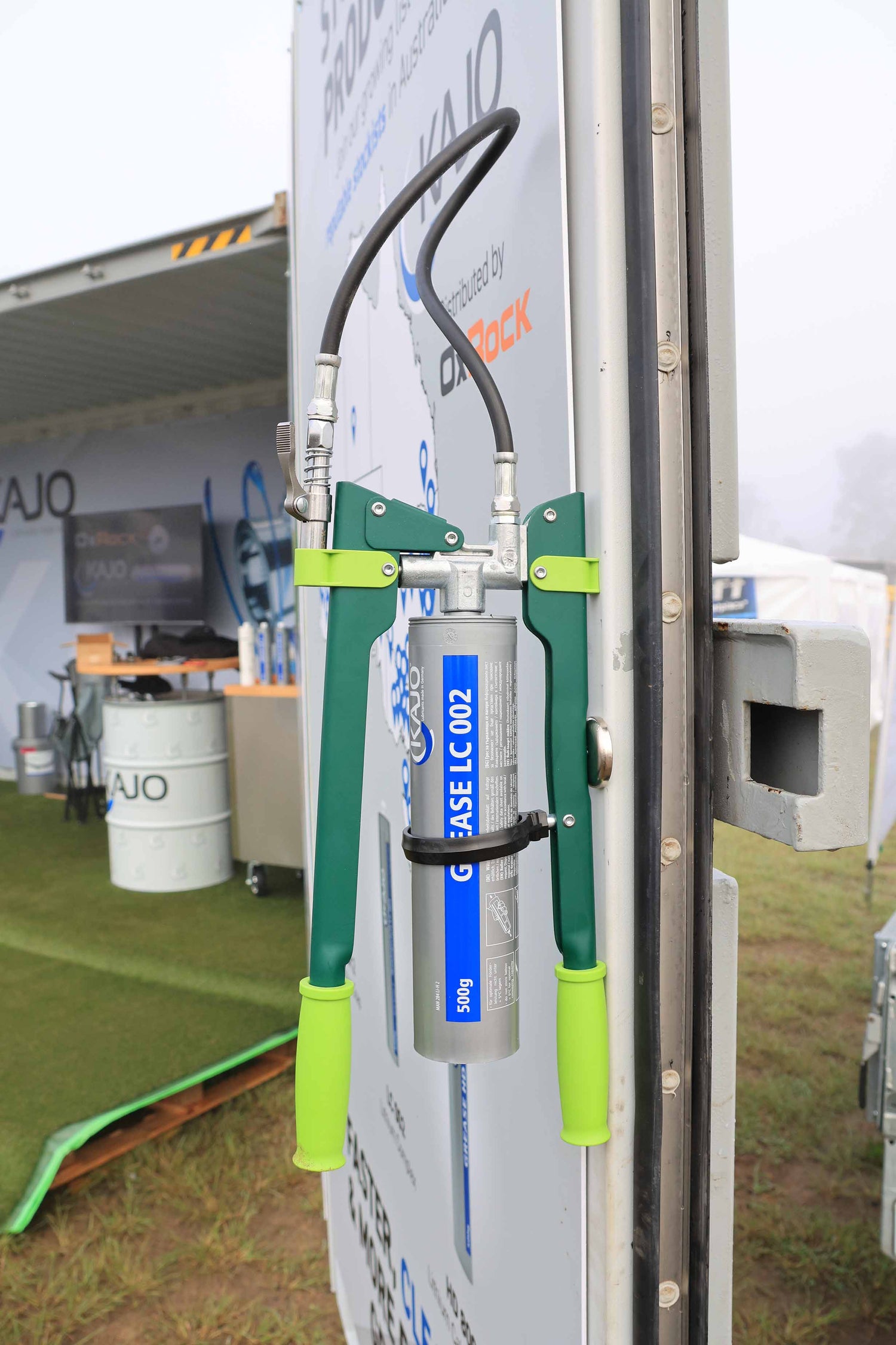 PRESSOL TWO HANDED GREASE GUN WITH MAGNET (500g)