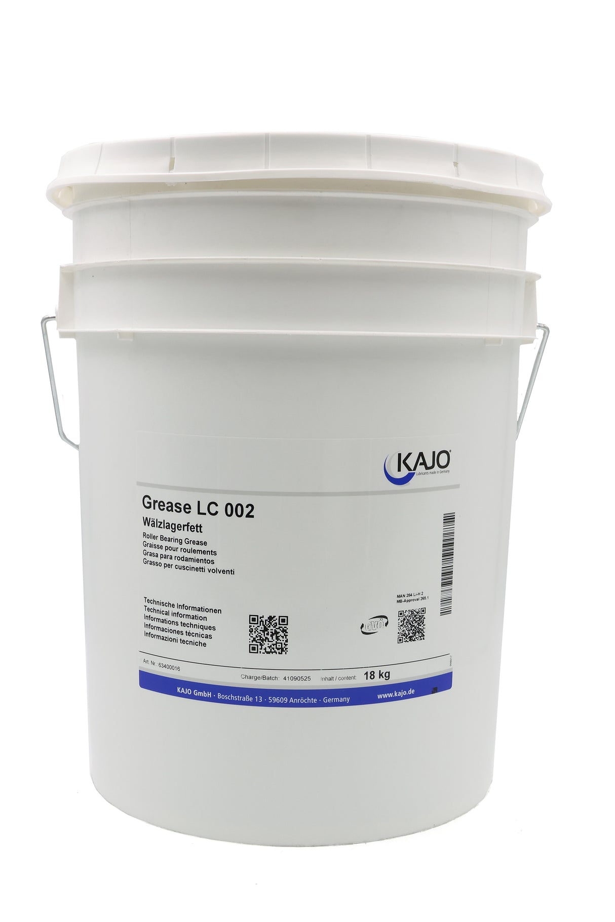 KAJO LC 002 MULTIPURPOSE & BEARING GREASE (HIGH TEMP) 18KG