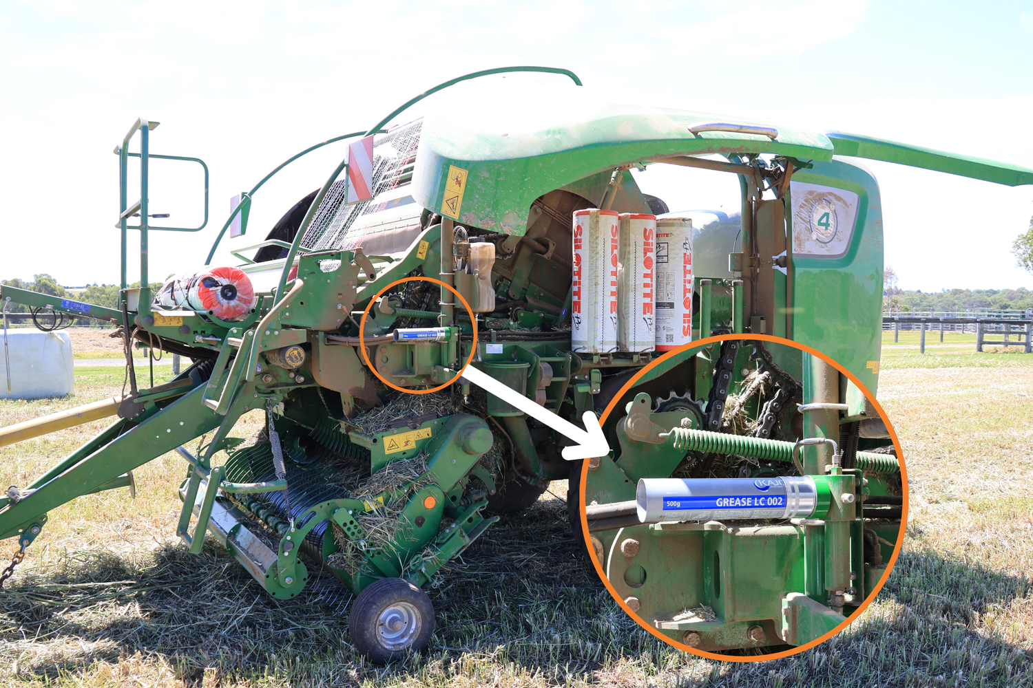 OxRock - MCHALE BALER GREASE ADAPTER 500g