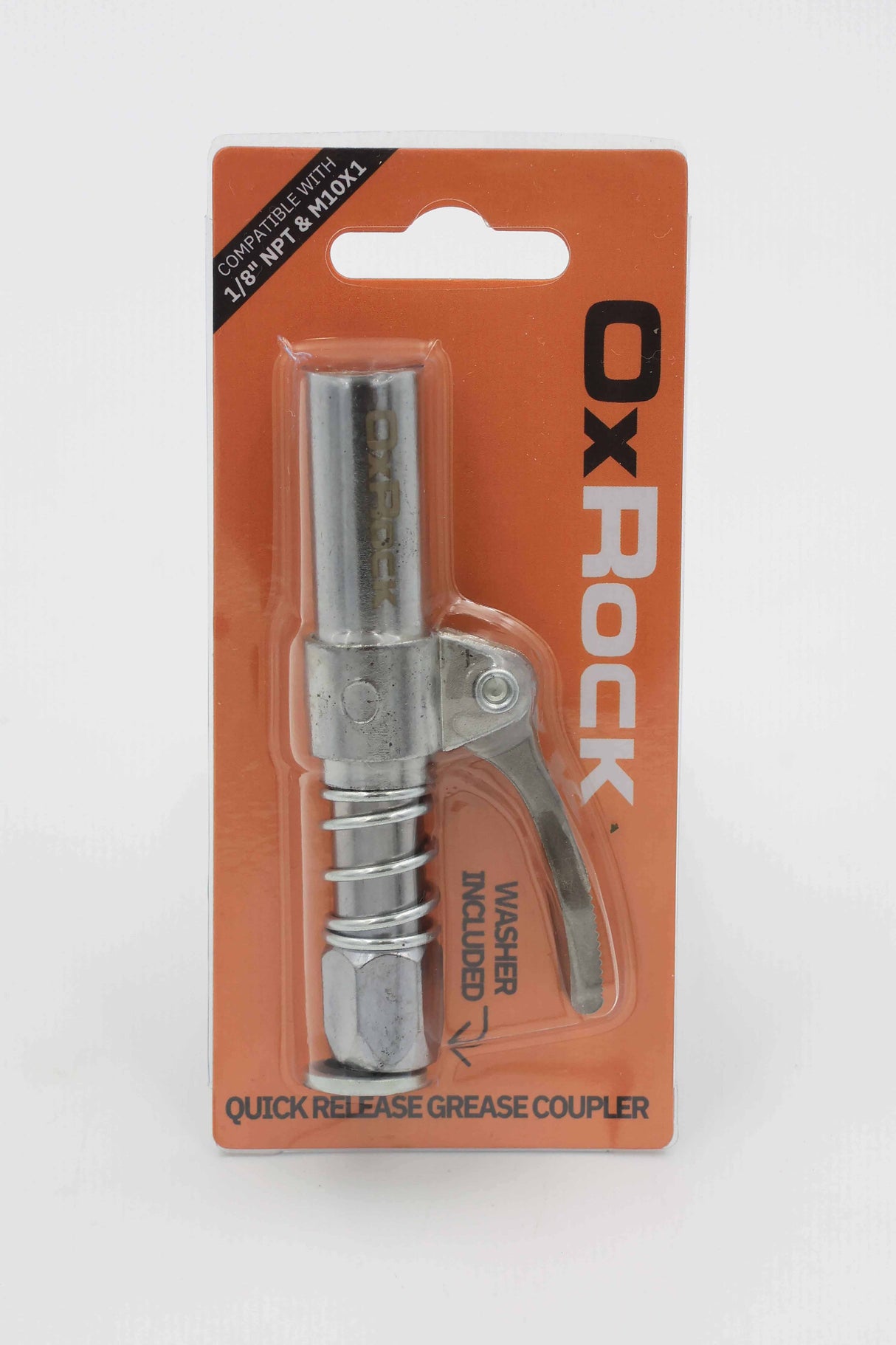 OXROCK QUICK RELEASE GREASE GUN COUPLER
