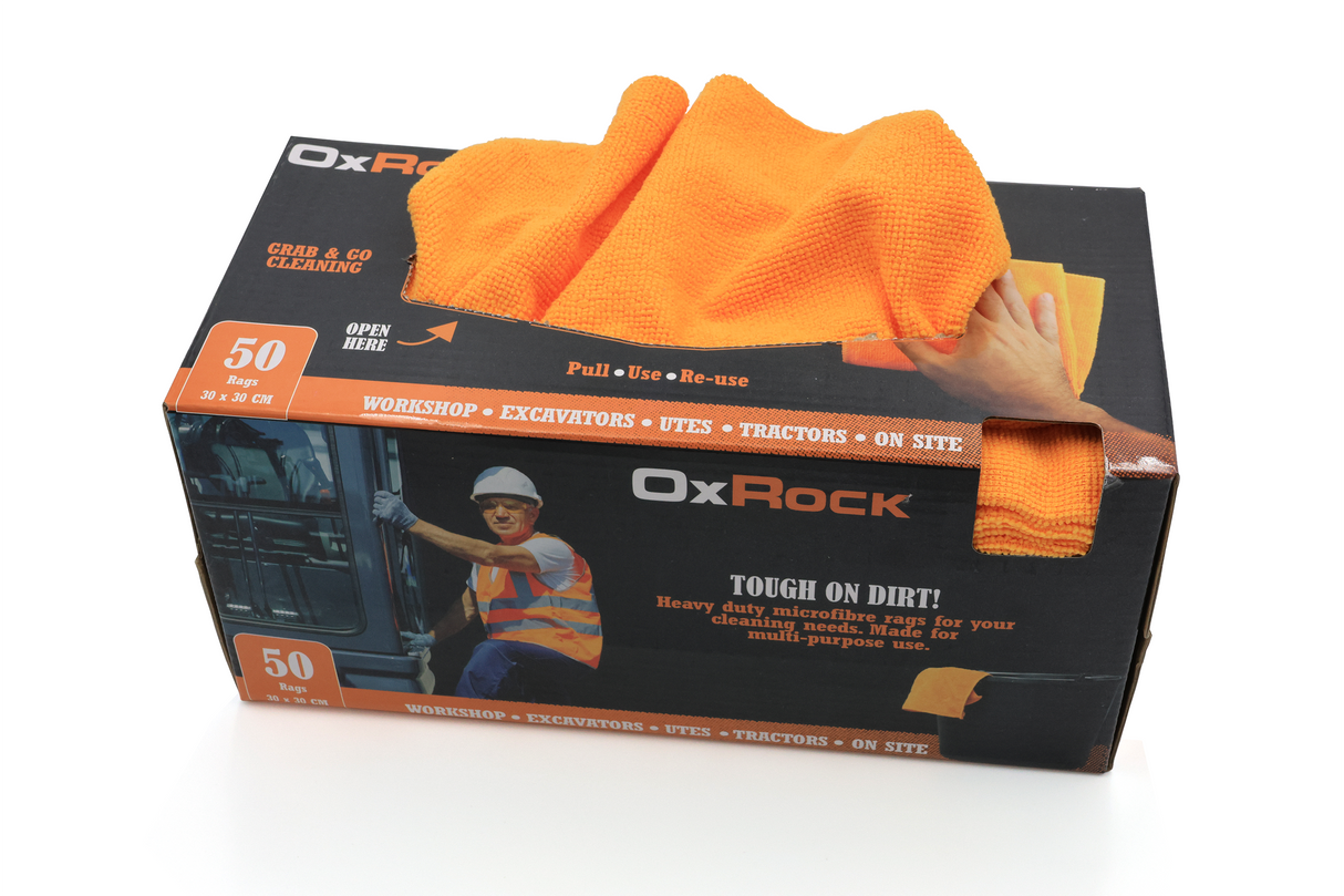 HEAVY DUTY MICROFIBRE RAGS